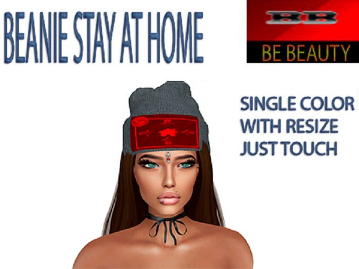 Be Beauty  BEANIE STAY HOME