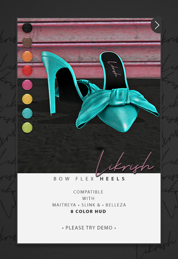 // L I K \\ - BOW FLEX HEELS