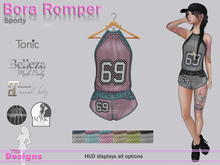 Bora Romper With Hud Sporty