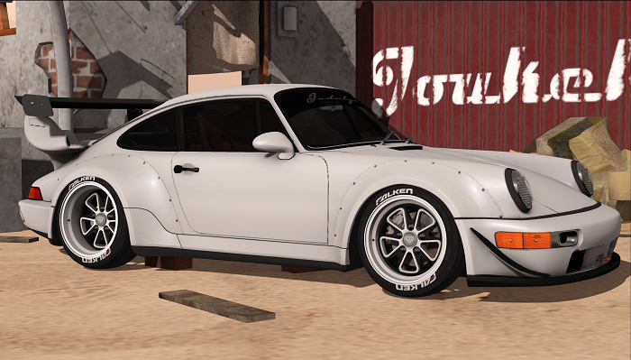 .::Indulge::.  IMS 911  White on Red