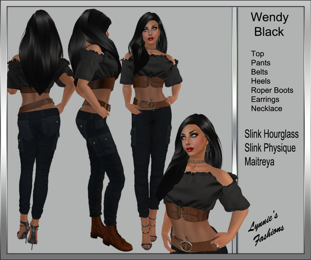 WENDY IN BLACK UNPACK