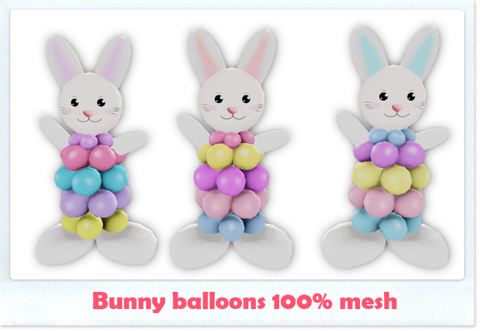 Bunny balloons 2