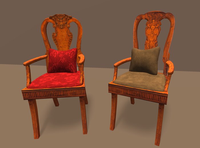Antique Chairs Set Countryfied!! 