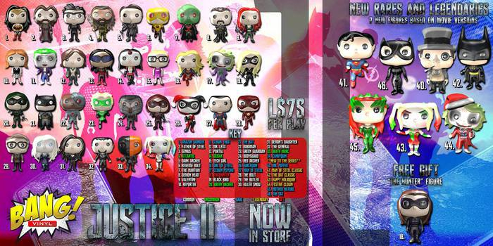 Bang! Figures - Justice II #46 - The Cat * RARE