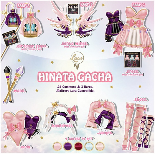 Luas Hinata Headdress Purple
