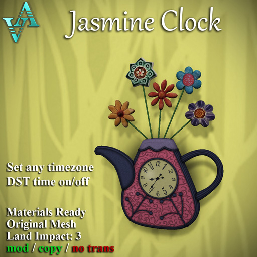 Atelier Visconti Jasmine Clock