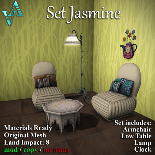 Atelier Visconti Set Jasmine