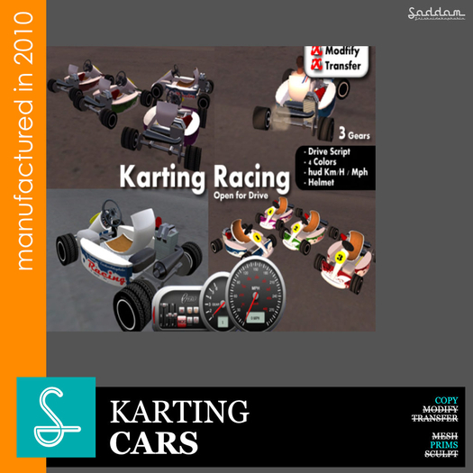 Pack 4 Karting - Racing