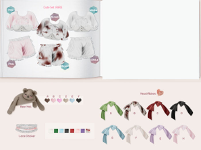 :: MOMOCHUU :: Jana gacha . 2 RARE + 11 items Set Pack