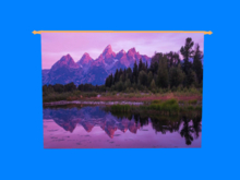 Hanging Mural-Grand Tetons