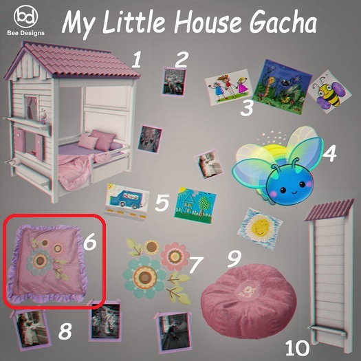 Bee Designs My little house gacha 6