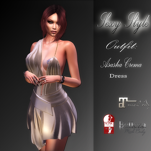 *Sexy Style* ASASHA Dress Crema