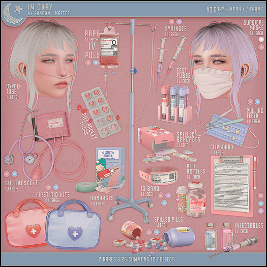 .random.Matter. - Im Okay - Pulling Teeth [Pink]