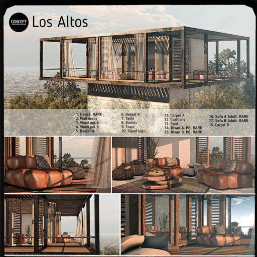 Concept} *12. Los Altos. Cushions