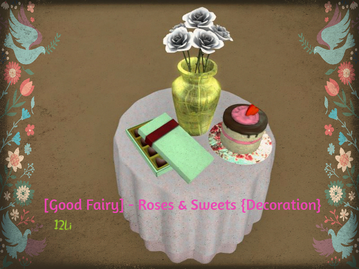 [Good Fairy] - Roses & Sweets {Decoration}