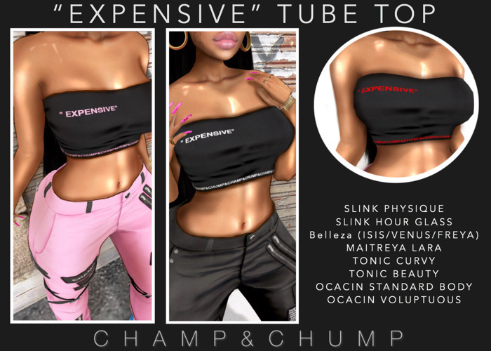 C&C "EXPENSIVE" Tube Top Red ( ADD ME )
