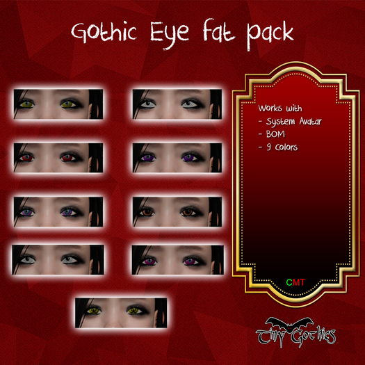 Tiny Gothics Gothic Eye fat pack