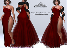 *AS* Katerine Gown Red