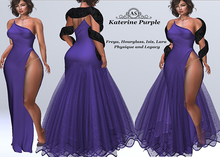 *AS* Katerine Gown Purple