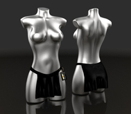 Harmonia Black Romy Loin Cloth Maitreya Slink Belleza TMP