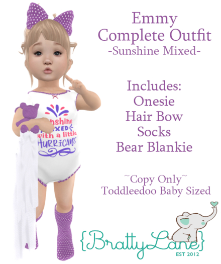 {BL}Emmy Complete Outfit-Sunshine Mixed