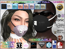 ☾ⅅⅅ☽  ☣ Mask CoronaVirus The Wall - Unisex ☣