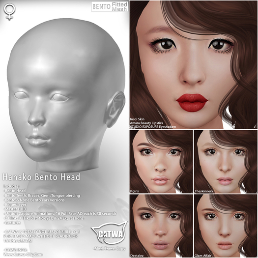 CATWA HEAD Hanako [DEMO]