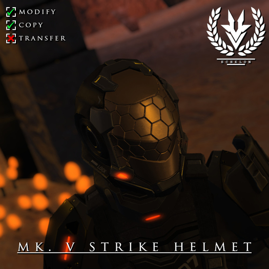 [Echelon] // Mk. V Strike Helmet