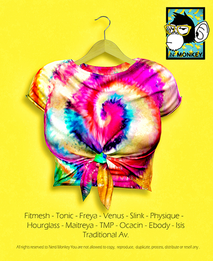 [N*Monkey] Knot Top #33