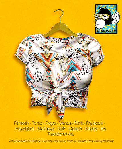 [N*Monkey] Knot Top #35