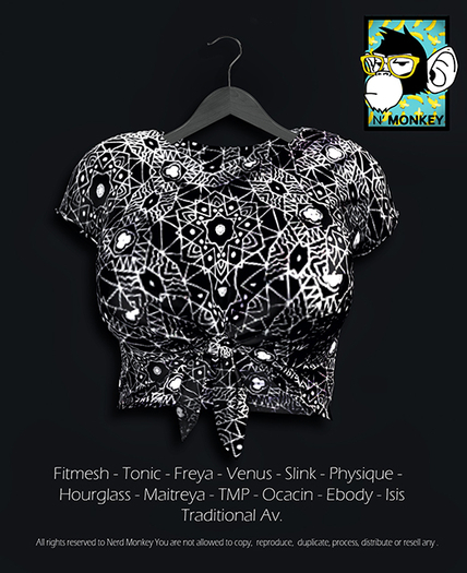 [N*Monkey] Knot Top #37