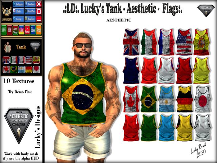 .:LD:. Lucky's Tank - Aesthetic - Flags:.