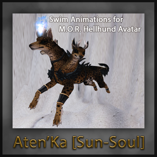 Aten'Ka - Hellhund Animations - Swim!