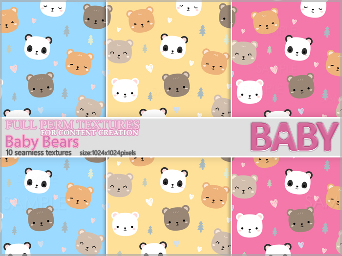 :*BC*: TEXTURES Baby Bears