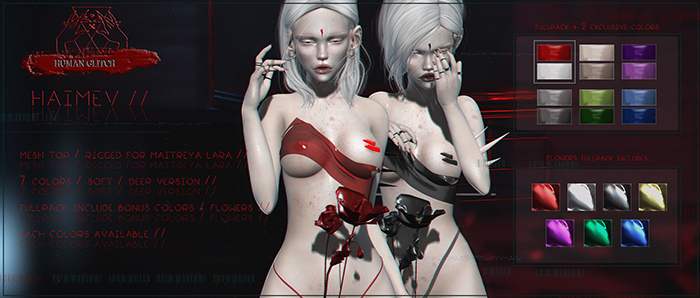 HUMAN GLITCH // HAIMEV / TOP FULLPACK (wear)