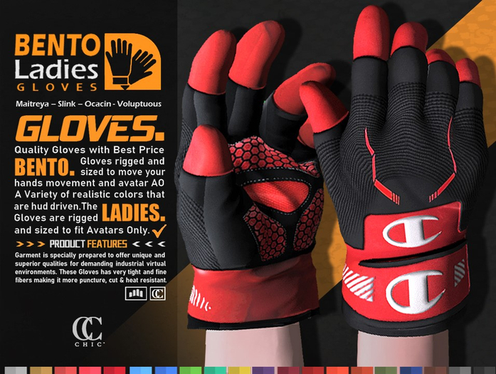 [CHIC] GLOVES LADIES SPEED