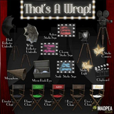 MadPea That's a Wrap - Director's Chair: Slayer