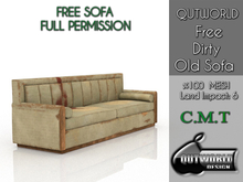 .::QUTWORLD Free Dirty Old Sofa::. FP Unpack (ADD)