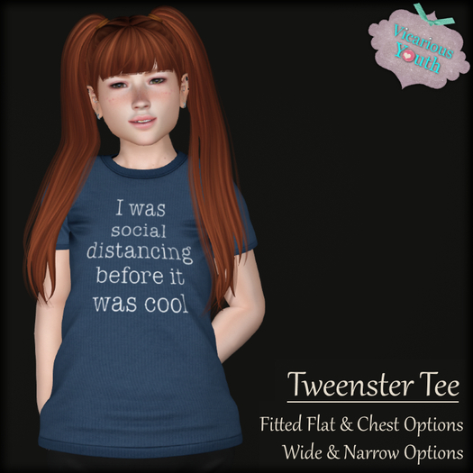 {V*Y} TWNSTR Tee - Social Distancing Cool