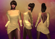 Gloria Mini Dress Yellow MAITREYA