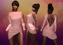 Gloria Mini Dress Pink MAITREYA