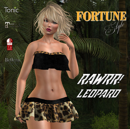 Fortune Rawrr Outfit Leopard