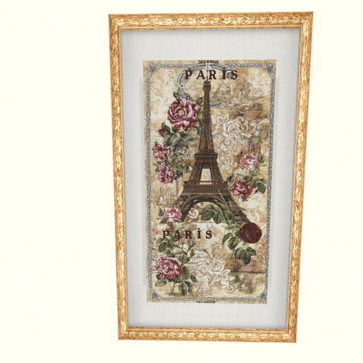 Paris Print (gold) sm