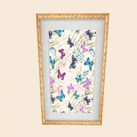 Paris Butterfly (gold) sm