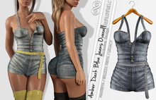 FashionNatic - Amber Overall Dark Blue Jeans - Denim - Maitreya Lara, Belleza Freya, Legacy