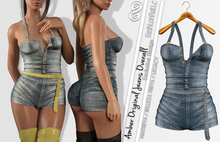 FashionNatic - Amber Overall Original Jeans - Denim - Maitreya Lara, Belleza Freya, Legacy