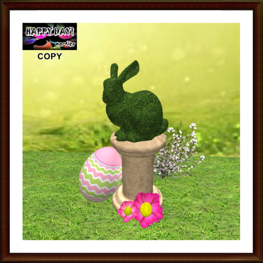 Easter - New Topiary - Resizeable