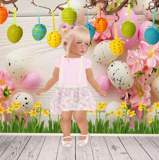 Co-Co Easter Dress  - Bunny Balloons