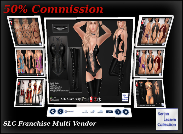 SLC Fashion Multi Vendor 2020 **50% Commission**