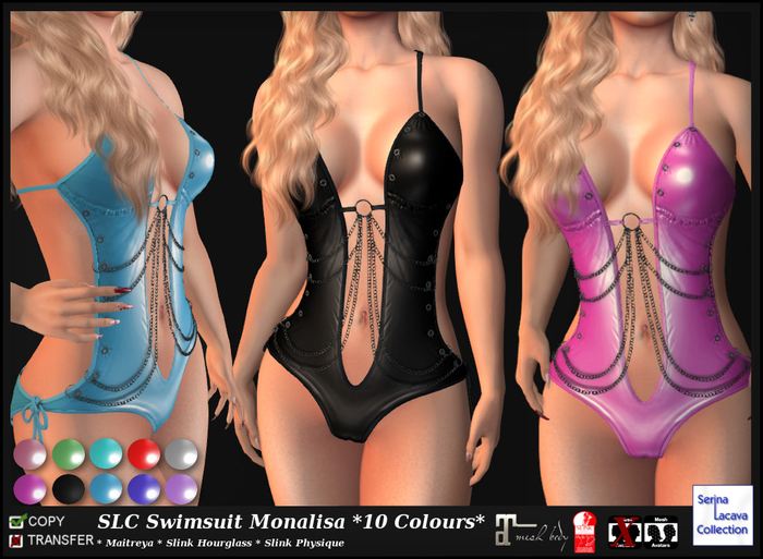 SLC Swimsuit Monalisa *10 Colours* VENDOR